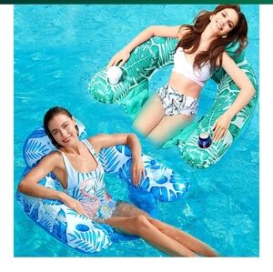 Jasonwell Inflatable Pool Float Chair Set Of 2